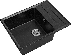 Granfest Мойка кухонная GF-LV-660L черный – фотография-1