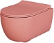 Ambassador Сиденье для унитаза Abner тонкое розовое матовое – фотография-9
