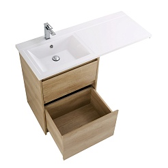 BelBagno Тумба под раковину Kraft 58 напольная Rovere Nebrasca Nature – фотография-4