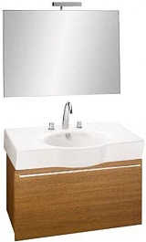 Jacob Delafon Мебель для ванной "Ove 90" светлое дерево – фотография-1