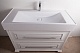 Водолей Тумба с раковиной "Риккардо 80" с ящиками, серебро – фотография-10