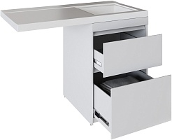 Mixline Тумба под раковину Созвездие 56 белая – фотография-4