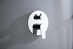 Aquatek Смеситель для душа и ванны Бетта AQ1147CR хром – фотография-2