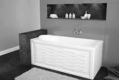 Aquanet Боковой экран для ванны Nord правый – фотография-3