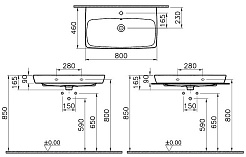 Vitra Раковина "Metropole" 5663B003-0001 – фотография-5
