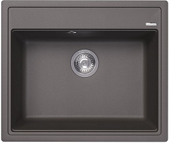 Florentina Мойка кухонная Липси 600 серый шелк – фотография-1