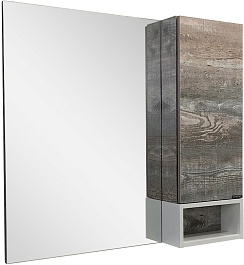 Comforty Зеркальный шкаф Турин 75 дуб бежевый – фотография-1