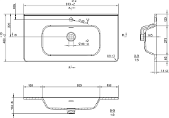 Brevita Мебель для ванной Risacca Crema 90 серая – фотография-5