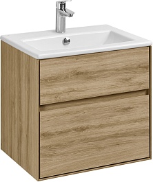 Акватон Тумба под раковину Либерти 60 дуб эльвезия – фотография-3