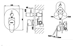 Promo Смеситель для душа Eler FB848238CP-2-RUS – фотография-2