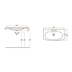 Owl 1975 Мебель для ванной Gotland 90 tiffani – фотография-9