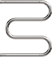 Point Полотенцесушитель водяной М-образный 500x600 PN38556P с полкой хром