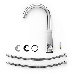 Tokito Смеситель для кухни TAKASE хром TOK-TAK-1013 – фотография-5