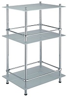 WasserKRAFT Напольная тройная полка с бортиком "К-4033"