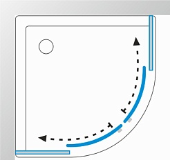 Triton  Душевой уголок Риф А 80x80 – фотография-6