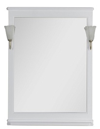 Aquanet Зеркало Валенса 70 белое (180150) – фотография-3