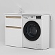 Am.Pm Мебельная раковина над стиральной машиной X-Joy 120 L белая – фотография-12