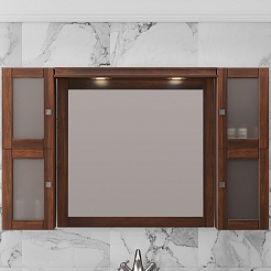Opadiris Мебель для ванной Мираж 120 орех – фотография-11