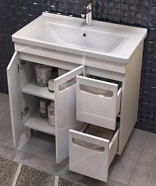 Vigo Тумба с раковиной Plaza 2-800 – фотография-5