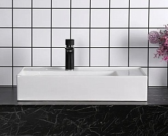 Ceruttispa Раковина накладная 60.5 CR0017 белая – фотография-4