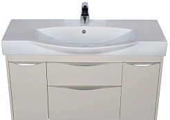 Aquanet Тумба с раковиной "Франка 105" слоновая кость – фотография-4