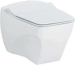 Creavit Унитаз подвесной Bull BL320 с биде – фотография-1