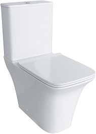 Grossman Унитаз компакт Galaxy GR-4470S белый – фотография-1