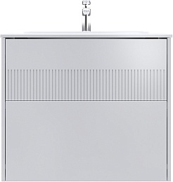 Am.Pm Тумба под раковину Func 80 подвесная белая матовая – фотография-1