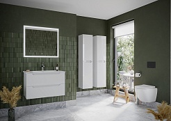 Sancos Мебель для ванной Norma 2.0 80 белый глянец – фотография-2