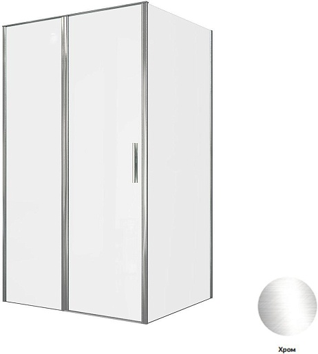 Allen Brau Душевой уголок Priority 120x100 3.31007.00/3.31019.00 хром – фотография-4