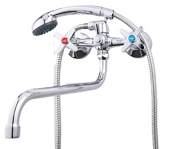 Frap Смеситель для ванны H20 F2220 хром – фотография-1