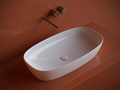 Ceramicanova Мебельная раковина Element 70 CN5040 белая – фотография-5