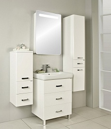 Акватон Мебель для ванной "Америна 70 М" белая L – фотография-8