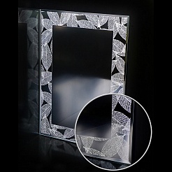 Mixline Зеркало Люкс Ладья 52 с рисунком Бостон – фотография-3