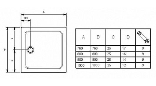 Jacob Delafon Поддон для душа FLIGHT E62462-00 100 см – фотография-2