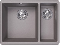Florentina Мойка кухонная Вега 335/160 грей – фотография-1