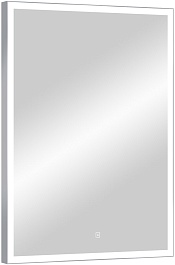 Continent Зеркало Frame Silver Led 600x800 – фотография-2