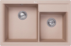 Florentina Мойка кухонная Касси 780 песочная – фотография-1