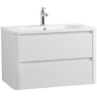 Cezares Тумба с раковиной Relax 80 подвесная bianco lucido