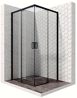 Ambassador  Душевой уголок Queen 11011204 Black