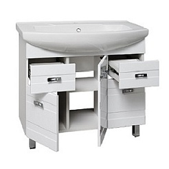 Runo Тумба с раковиной Турин 75 – фотография-8