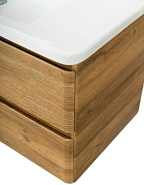 BelBagno Тумба с раковиной Albano-Cer 105 подвесная Rovere Rustico – фотография-8