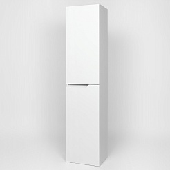 Viant Шкаф пенал Куба 36 R подвесной белый – фотография-3