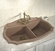 Florentina Мойка гранитная Эмилия 870 коричневый – картинка-6