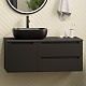Brevita Мебель для ванной Cargo 100 подвесная черная матовая – картинка-28