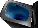 Azario Унитаз подвесной Teramo AZ-0052-UQ3MB безободковый черный матовый – фотография-24