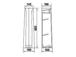Керамин Пьедестал для раковины Элит – фотография-2