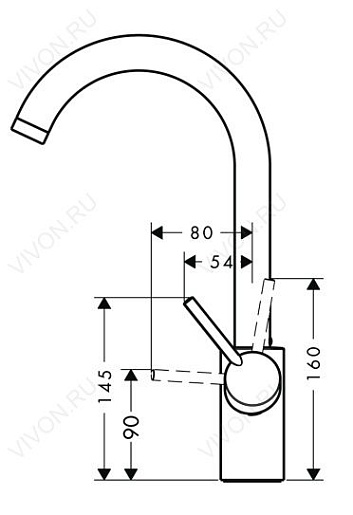 Hansgrohe Смеситель "Talis S2 Variarc 14870000" – картинка-3