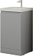Style Line Тумба под раковину Батлер 50 серая Люкс антискрейтч Plus – картинка-20