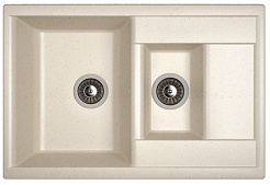 Dr. Gans Мойка гранитная Астра 760 К белый – фотография-1